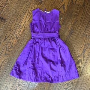 Girls Crewcuts purple party dress size 10